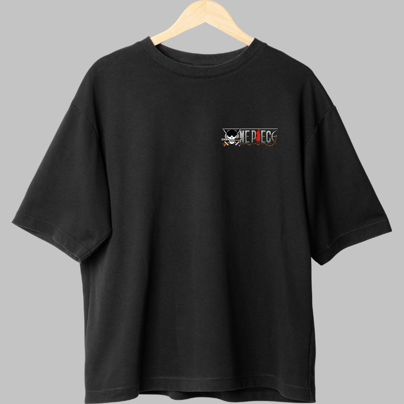 Tricou Anime One Piece - Roronoa Zoro Santoryu Legend fata