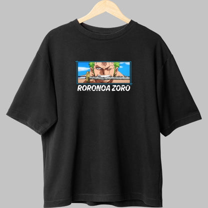 Tricou Anime One Piece - Roronoa Zoro Santoryu Slash fata