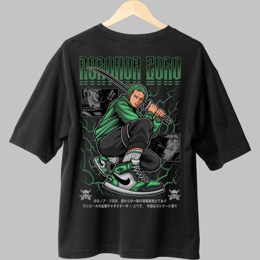 Tricou Anime One Piece - Roronoa Zoro Street Energy spate