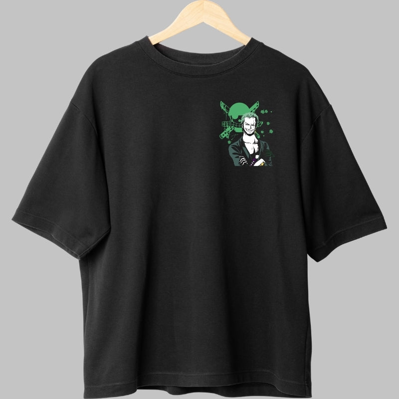 Tricou Anime One Piece - Roronoa Zoro Wanted Bounty spate
