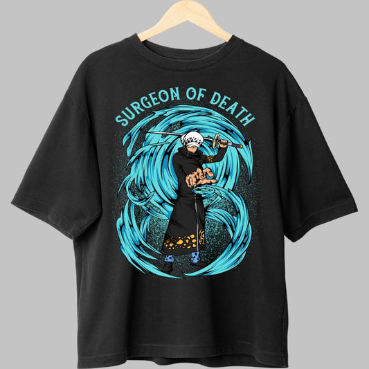Tricou Anime One Piece - Surgeon of Death Law fata