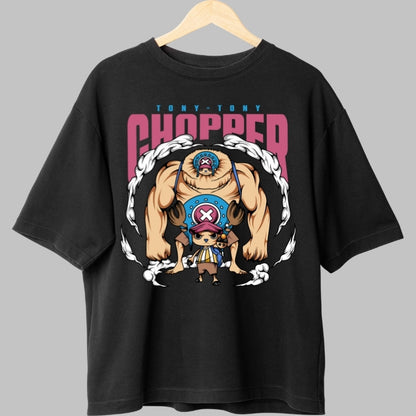 Tricou Anime One Piece - Tony Tony Chopper Forma Monster fata