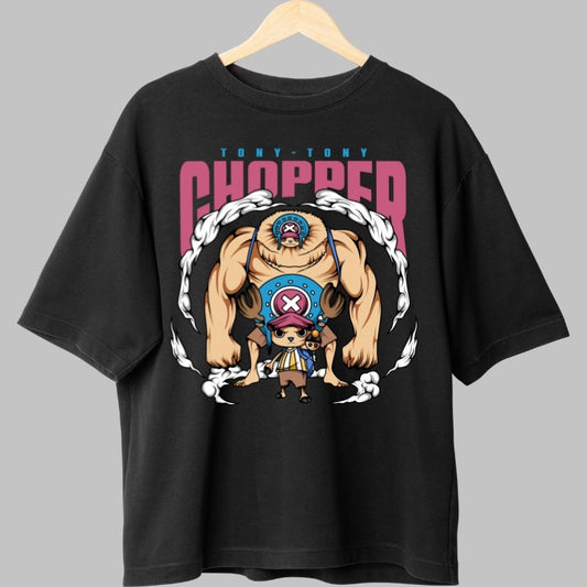 Tricou Anime One Piece - Tony Tony Chopper Forma Monster fata