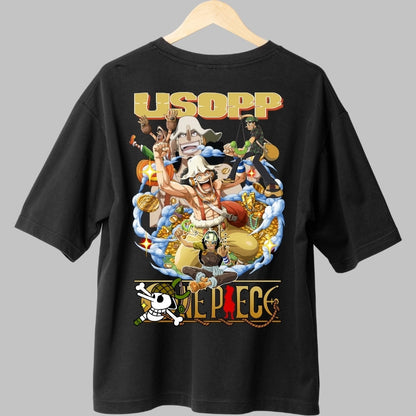 Tricou Anime One Piece - Usopp Regele Lunetistilor spate