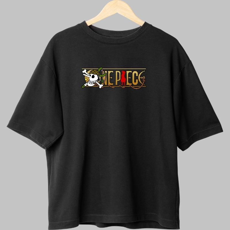 Tricou Anime One Piece - Usopp Wanted Style fata