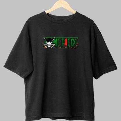 Tricou Anime One Piece - Zoro Santoryu Lightning Slash fata