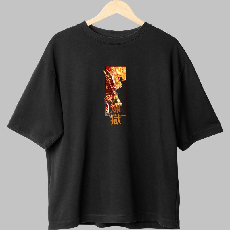 Tricou Anime Rengoku - Spirit de Flacara Absoluta Fata