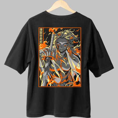 Tricou Anime Rengoku - Spirit de Flacara Absoluta Spate