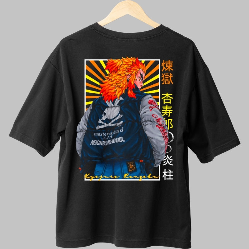 Tricou Anime Rengoku x Mastermind Japan Spate