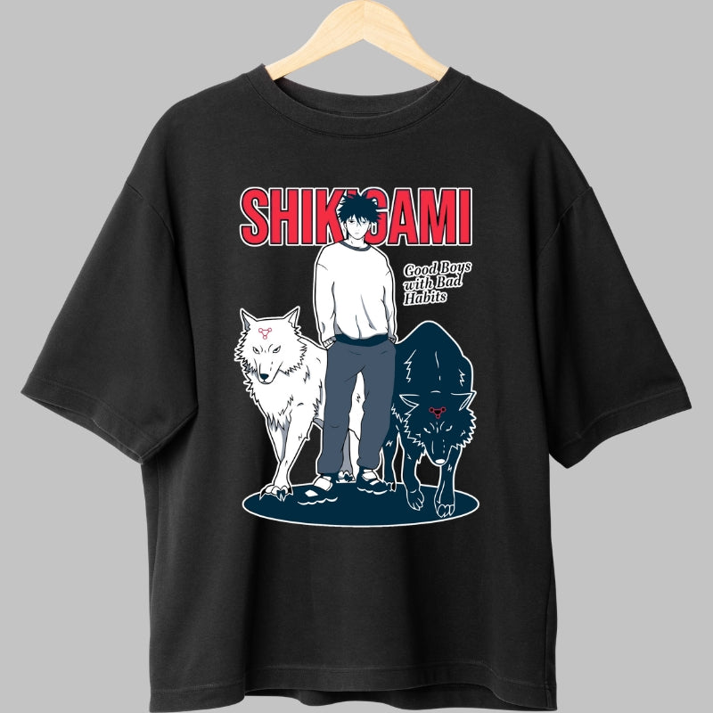 Tricou Anime Shikigami - Lupi Loiali si Umbre Periculoase Fata