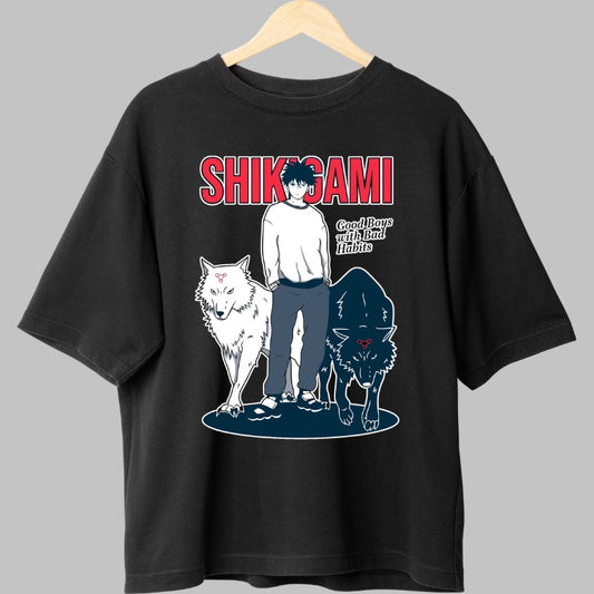 Tricou Anime Shikigami - Lupi Loiali si Umbre Periculoase Fata