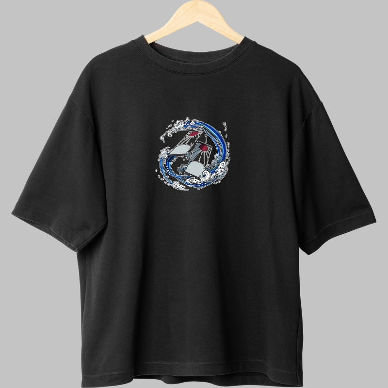 Tricou Anime Tanjiro Masca Urokodaki Fata