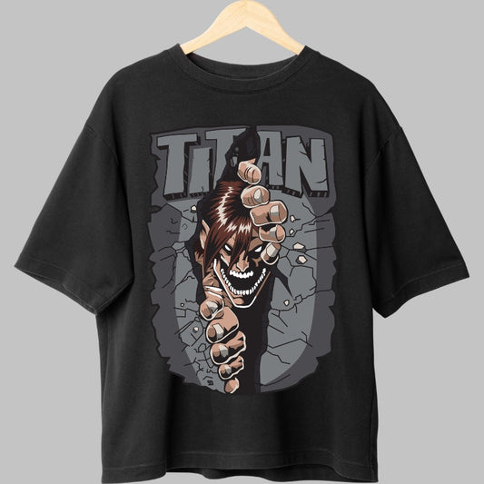 Tricou Anime Titan - Forta care Sparge Zidurile Fata