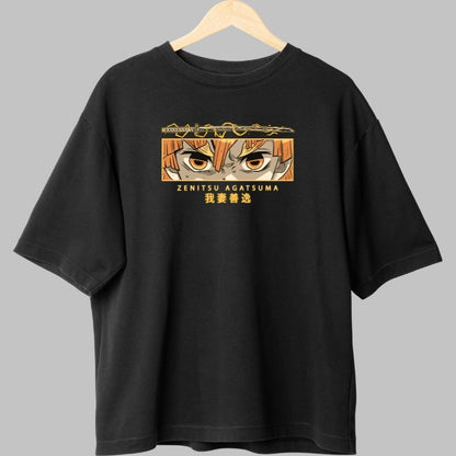 Tricou Anime Zenitsu Agatsuma - Thunder Speed Fata