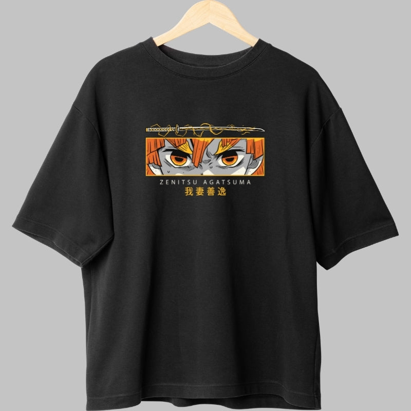 Tricou Anime Zenitsu - Fulgerul Rapid Spate