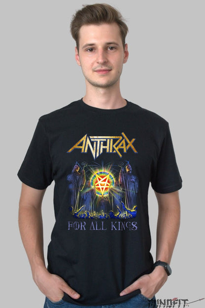 Tricou Anthrax - For All Kings Edition barbat negru