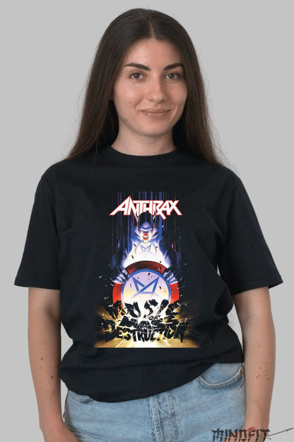Tricou Anthrax - Mosh of Destruction dama negru