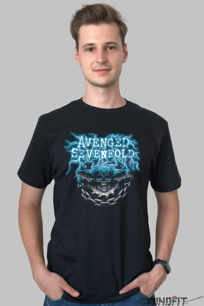 Tricou Arctic Monkeys - Visionary Noir Edition barbat negru