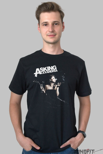 Tricou Asking Alexandria - Glamour & Smoke Vibes barbat negru