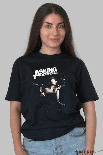 Tricou Asking Alexandria - Glamour & Smoke Vibes dama negru