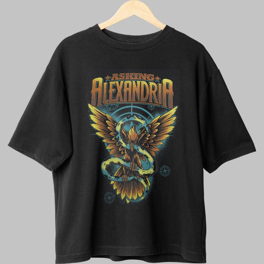 Tricou Asking Alexandria - Phoenix Serpentin fata negru