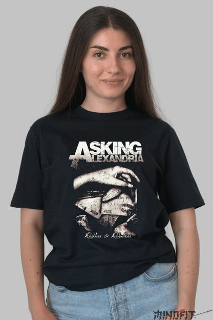 Tricou Asking Alexandria - Reckless & Relentless dama negru