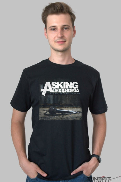 Tricou Asking Alexandria - Stand Up and Scream barbat negru