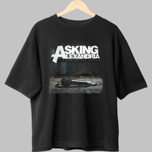 Tricou Asking Alexandria - Stand Up and Scream fata negru