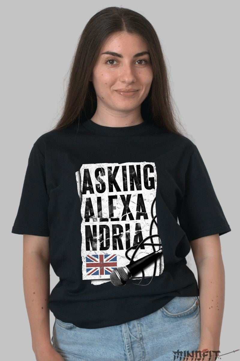 Tricou Asking Alexandria - UK Rock Legacy dama negru