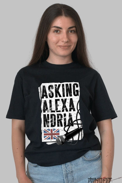 Tricou Asking Alexandria - UK Rock Legacy dama negru