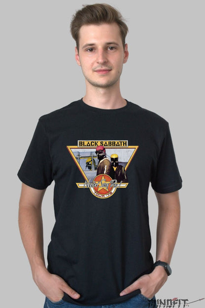 Tricou At The Drive-In - Artwork Retro Psychedelic barbat negru