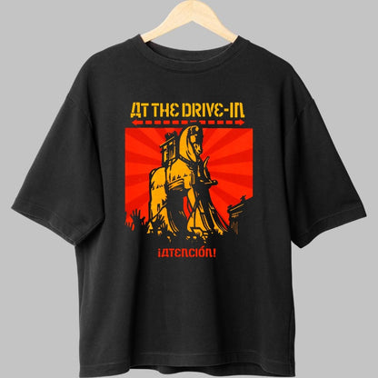 Tricou At The Drive-In - Atencion! Stil Revolutionar fata negru
