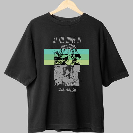 Tricou At The Drive In - Diamant? Edition fata negru