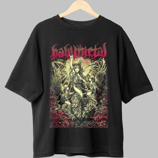 Tricou Avenged Sevenfold - Demon Mecha Skull Edition fata negru
