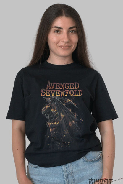 Tricou Avenged Sevenfold - Shadow of the Reaper dama negru