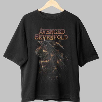 Tricou Avenged Sevenfold - Shadow of the Reaper fata negru