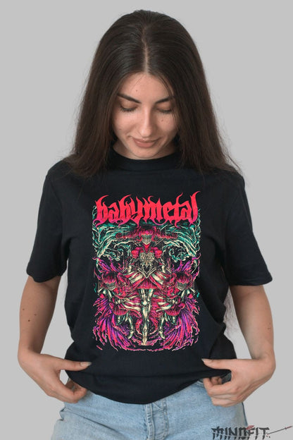 Tricou Behemoth - Creatura Intunericului Primordial dama negru