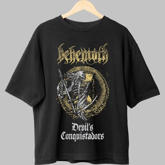 Tricou Behemoth - Devil-s Conquistadors fata