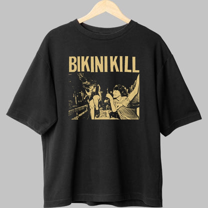 Tricou Bikini Kill - Rebel Punk Iconic fata