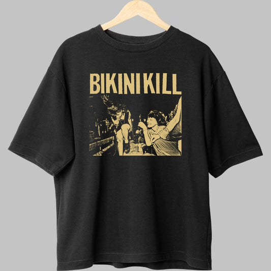 Tricou Bikini Kill - Rebel Punk Iconic fata