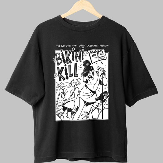 Tricou Bikini Kill - Riot Grrrl Revival fata