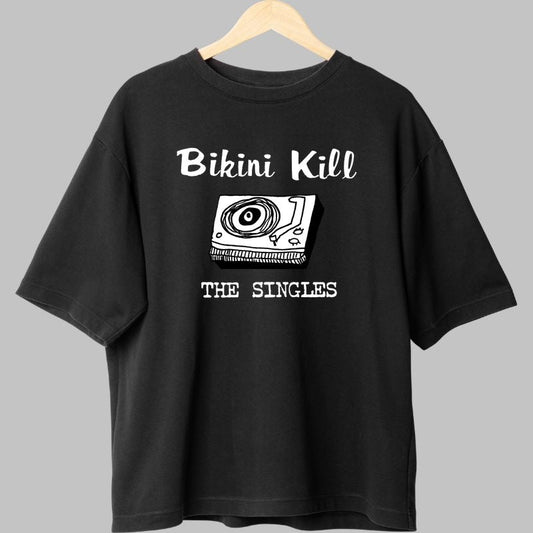 Tricou Bikini Kill - The Singles Revival fata