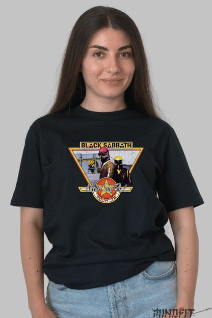 Tricou Black Sabbath - Never Say Die Tour 1978 fata negru