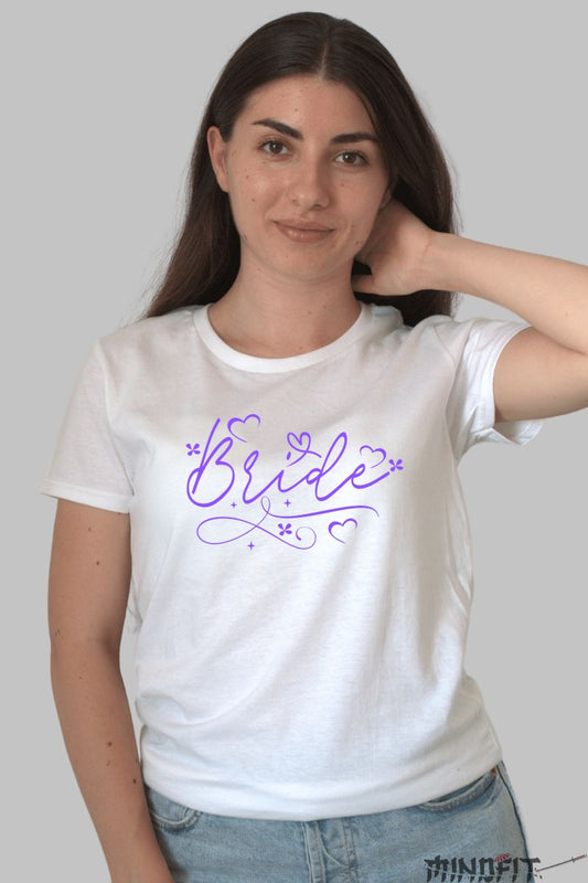 Tricou Bride - Stil si Eleganta in Fiecare Moment Dama Alb