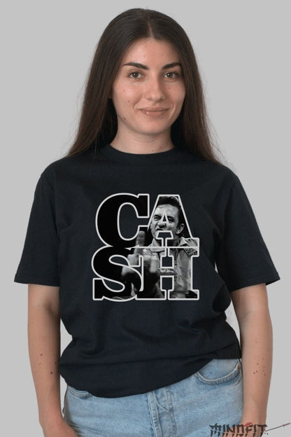 Tricou Cash - Atitudine Legendara dama negru