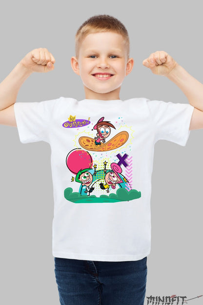Tricou Cei Cei Roscati Magici - Cartoon Network baiat alb
