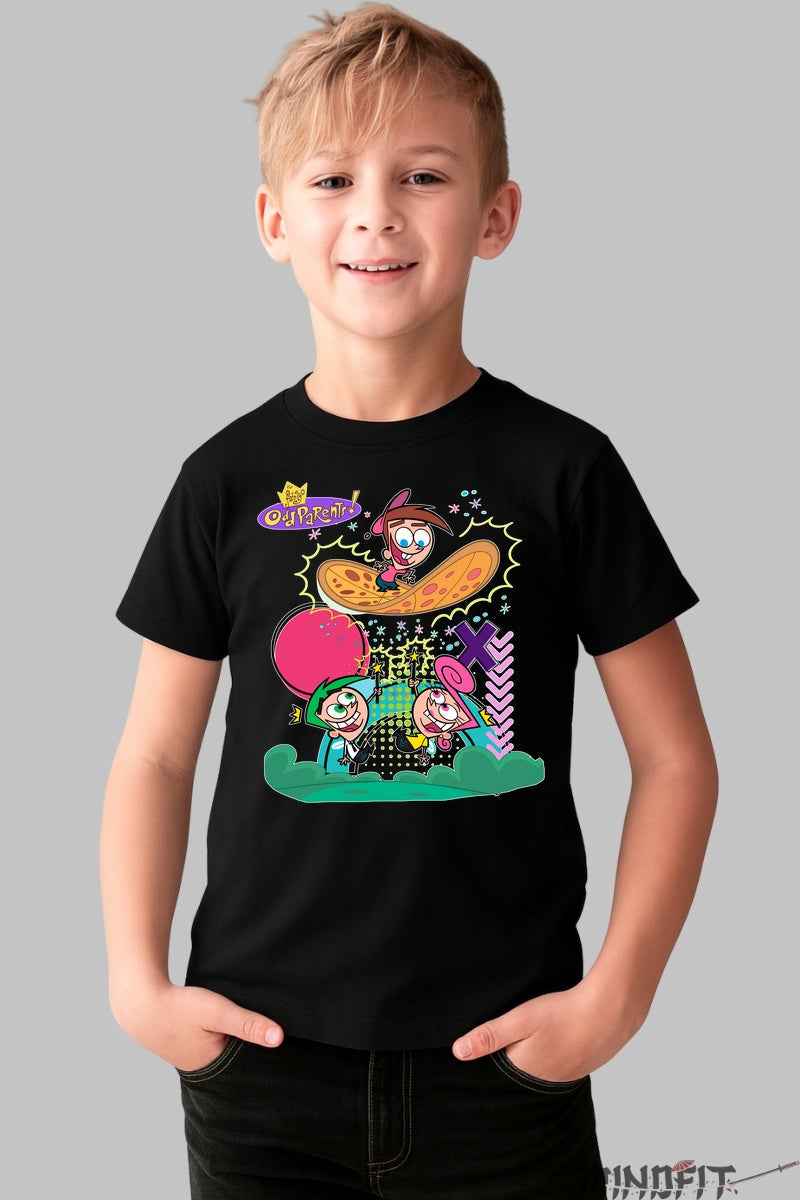 Tricou Cei Cei Roscati Magici - Cartoon Network baiat negru