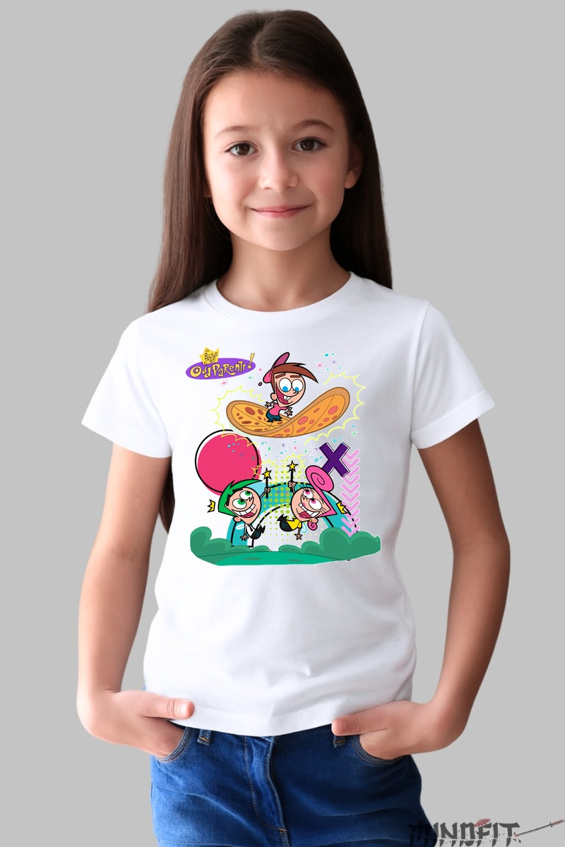 Tricou Cei Cei Roscati Magici - Cartoon Network fata alb