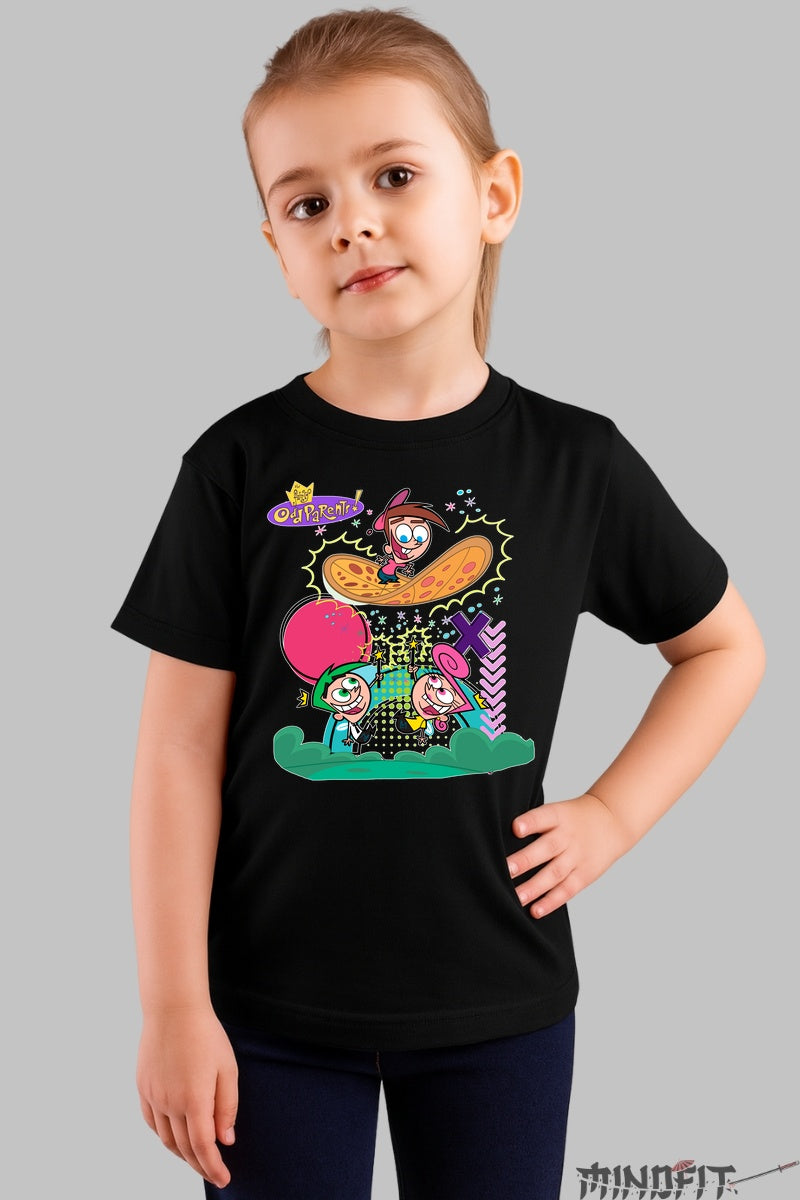 Tricou Cei Cei Roscati Magici - Cartoon Network fata negru
