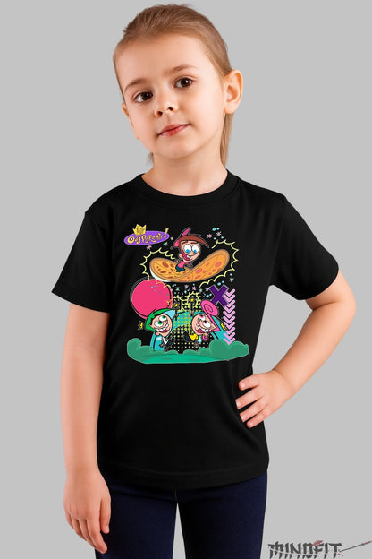 Tricou Cei Cei Roscati Magici - Cartoon Network fata negru